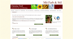 Desktop Screenshot of mitfarbundstil.de