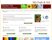 Tablet Screenshot of mitfarbundstil.de